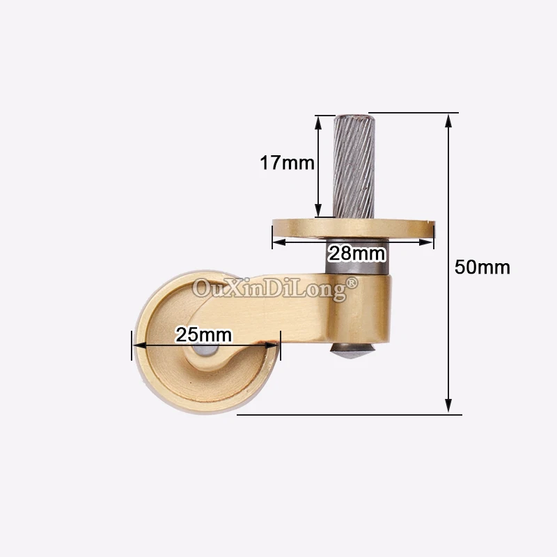 European Antique 2PCS Heavy Duty Brass Furniture Casters Table Chair Sofa Desk Furniture Mute Runners Rollers Universal Wheels European Antique 2PCS Heavy Duty Brass Furniture Casters Table Chair Sofa Desk Furniture Mute Runners Rollers Universal Wheels