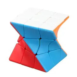 FanXin 1 шт. 3x3x3 ABS Пластик Torsion витой Magic Cube Головоломка Куб мини красочные развивающие игрушки для детей подарок