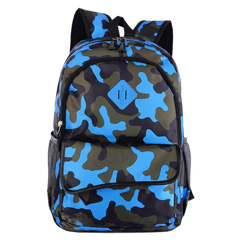 Camouflage Boys School Backpack Teenager Children Primary Schoolbag Girl Travel Laptop Backpacks Nylon Orthopedic Mochila BP0203 (1)