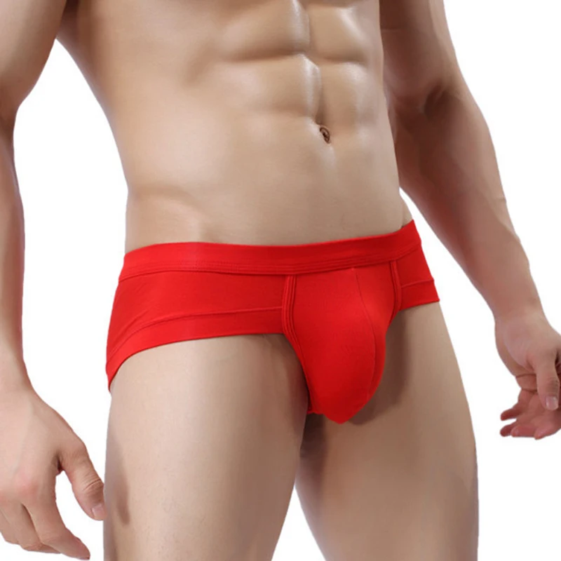 

DEWVKV Gay Underpants Sissy Panties Mens Sexy Briefs Cotton Fourteen Colors Pure Color New Breathable Men's Underwear In 2019 H