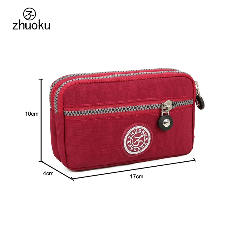 

Aliexpress New High Quality Nylon Mini Clutch Coin Purse Women Small Coin Bags Slim Wallet Creative Designer Wallets Storage