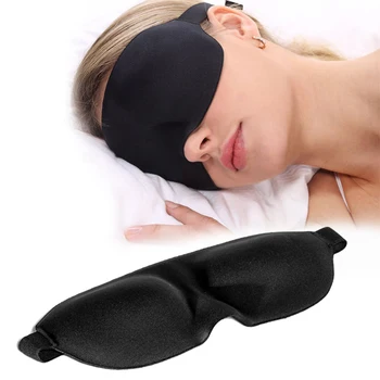 

3D Sleep Mask Natural Sleeping Eye Mask Eyeshade Cover Shade Eye Patch Soft Portable Blindfold Travel Eyepatch Eye Cover Goggles