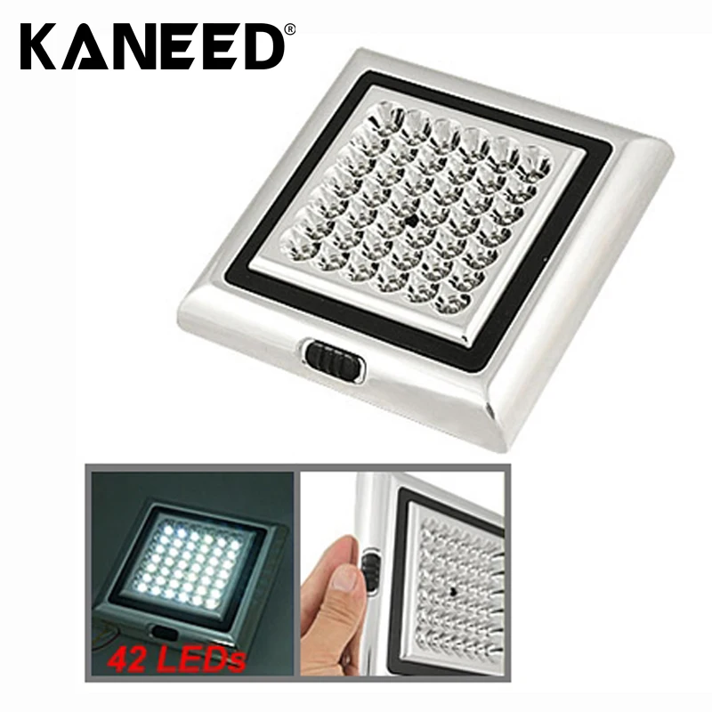 

Car Led Roof DC12V Car Reading Light Dome Roof Ceiling Interior Led roof lights Indoor Lamp With Switch White Car Accessories