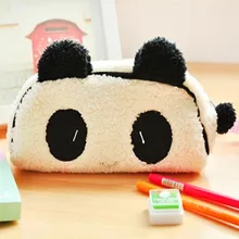 Kawaii панда школьная Ручка Сумка для карандашей пакет мешочек для косметики чехол портмоне кошелек канцелярские принадлежности