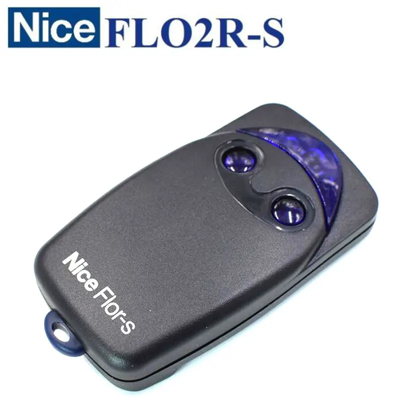 Для NICE FLO2R-S ворота ИК пульт дистанционного управления NICE FLORS Garage telecommande плавающий код 433,92 МГц