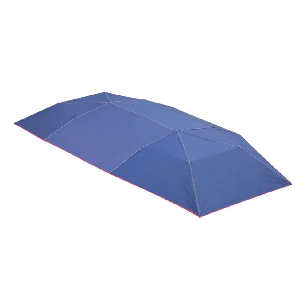 نصف التلقائي المظلة خيمة غطاء سيارة في الهواء الطلق للماء مطوية المحمولة سيارة غطاء مظلة المضادة للأشعة فوق البنفسجية الشمس المأوى تظليل سق...