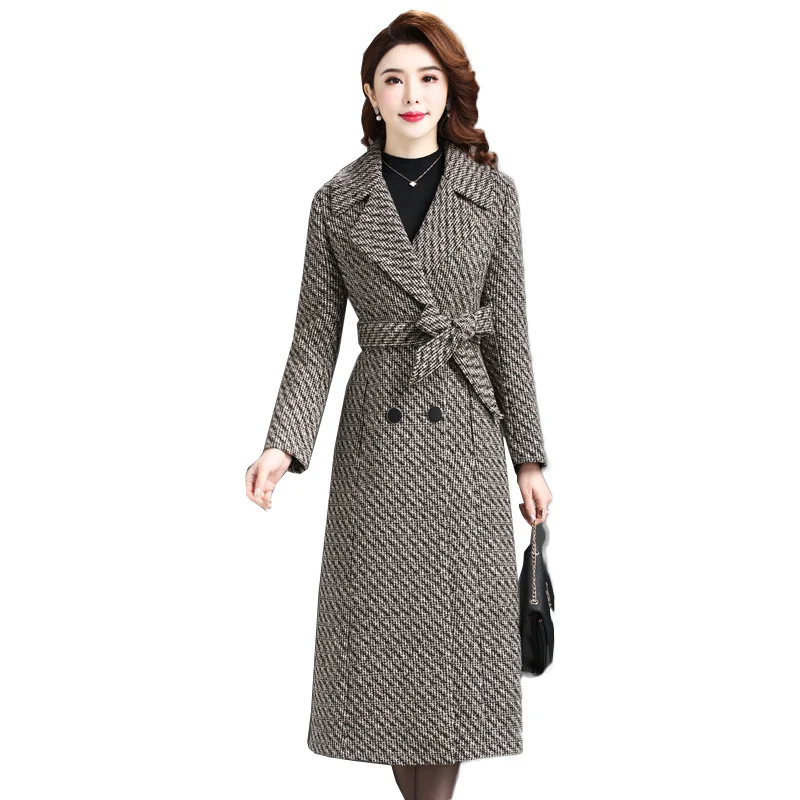 Buy High quality Wool Coats Women Winter Double