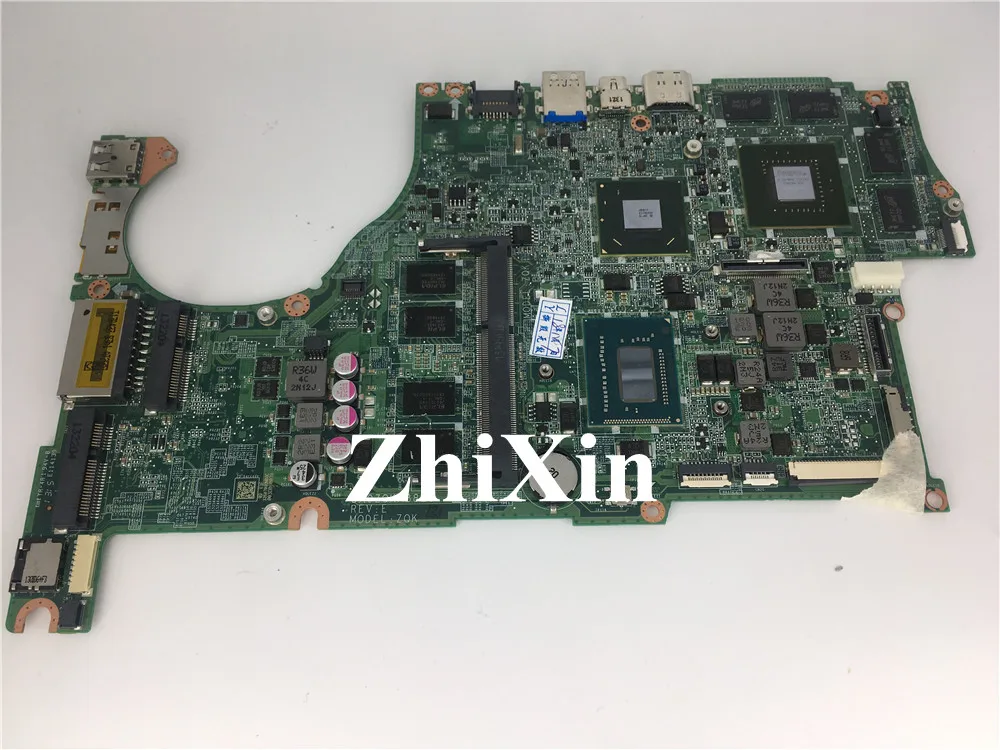  DAZRQMB18F0 NBMB611001 NB.MB611.001 For Acer aspire V5-573 V5-573G Laptop Motherboard SR16Z I7-4500