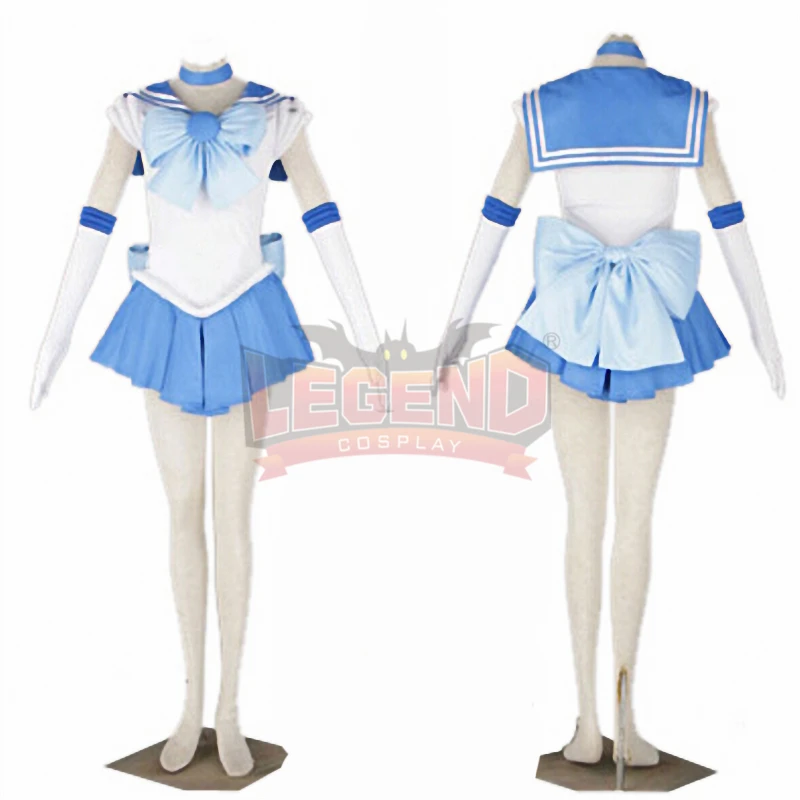 Sailor Mercury Mizuno Ami маскарадный костюм для взрослых Униформа наряд юбка на заказ|cosplay
