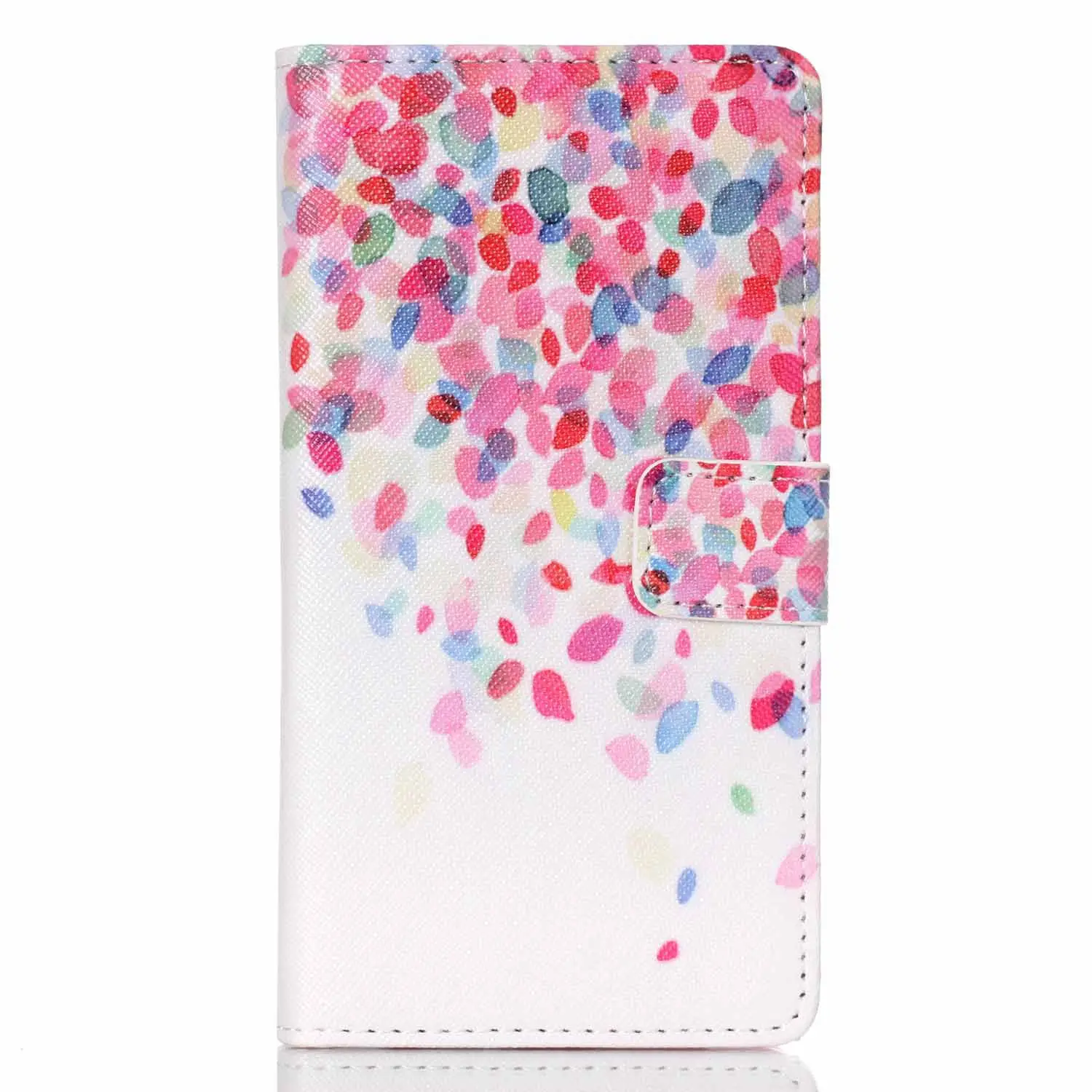 Luxury Painting  PU Leather flip Cover case FOR Sony Xperia Z5 Compact Z5 Mini E5803 E5823 Wallet style with stand function