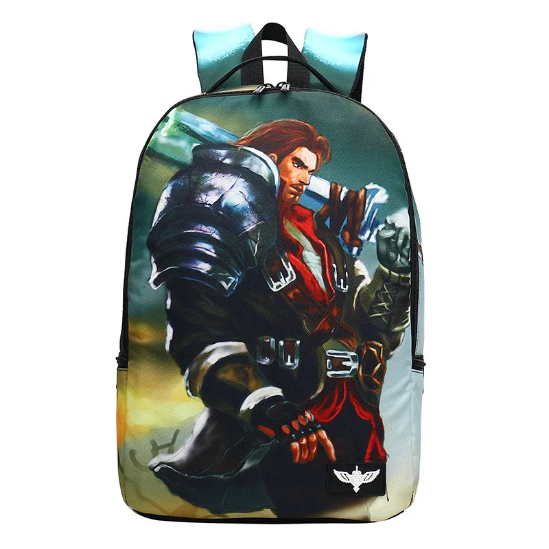 ФОТО League of legends Backpack Boys Girls Schultaschen Despicable Me Prints Backpacks For Young People Kids Gift Backpacks Satchel 1