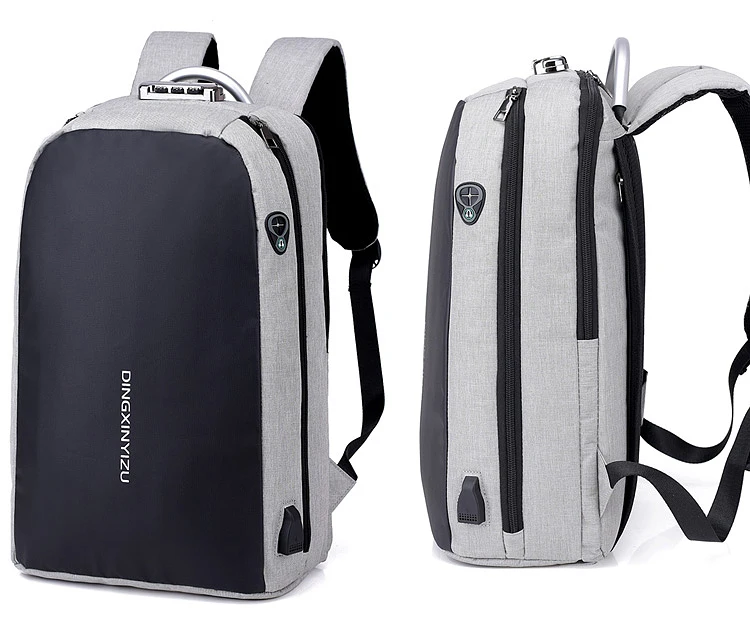 Рюкзак для подростков, многофункциональный водонепроницаемый рюкзак для компьютера, USB порт, школьные сумки для студентов, сумки для колледжа для женщин