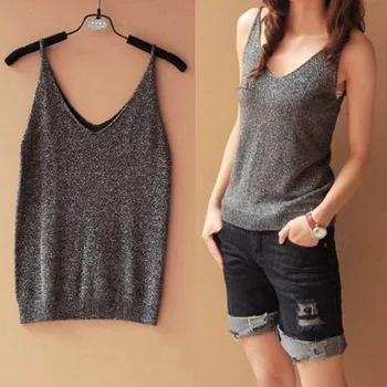 

Sale 2017 New Ladies Multicolor Sleeveless Bodycon Women Bustier Cotton T-Shirt Tank Top Women Vest Tops Fitness Women F823