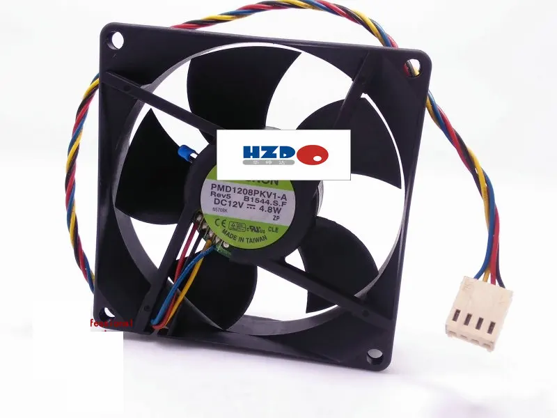 

HZDO 8020 12V 4.8w PMD1208PKV1-A 4WIRE Cooling Fan 80*80*20MM