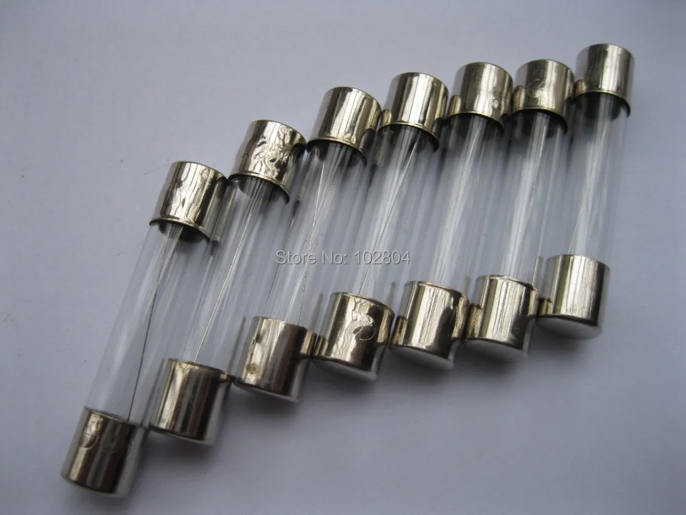

Glass Fuse 250V 6mm x 30mm Fast Blow 8A 600 pcs per Lot