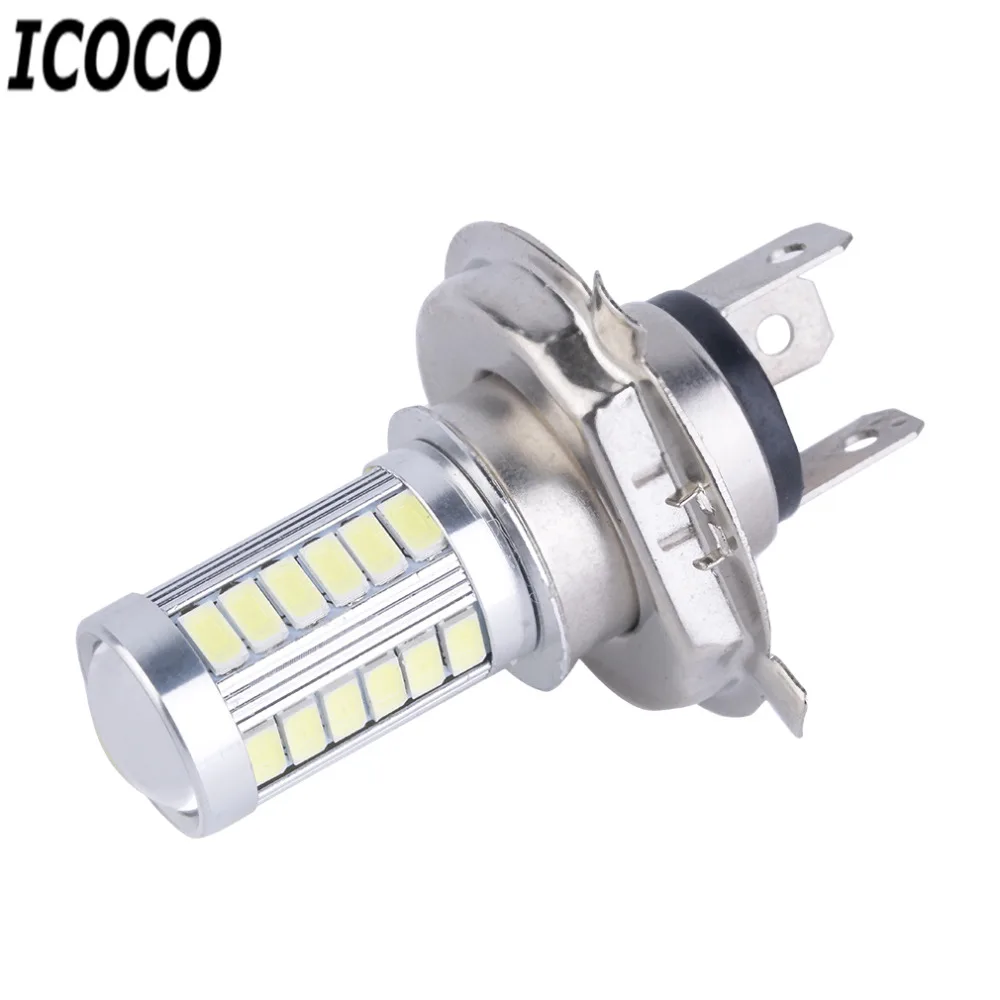 ICOCO H4 светодиодный 5630 33SMD 8 Вт 33 лампы Автомобильные светодиодные фары 12 V 800lm