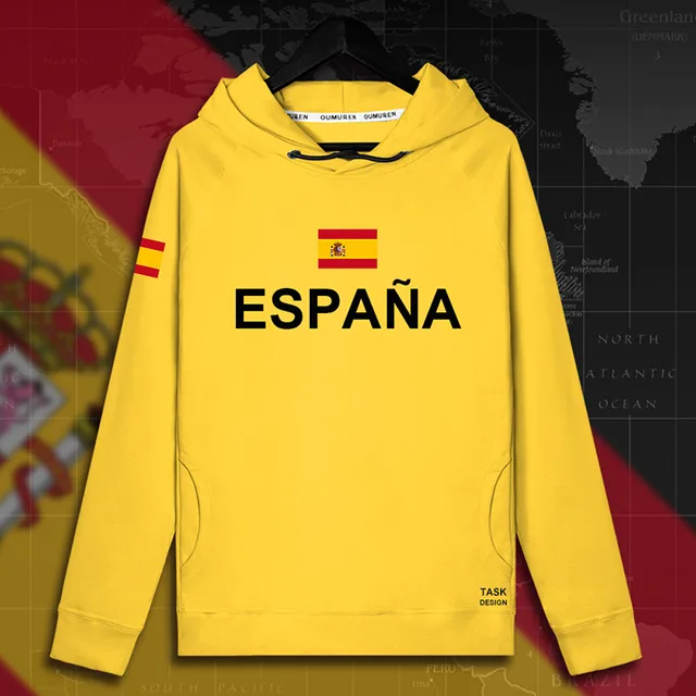 Kingdom of Spain Espana ESP Spanish Spaniard mens hoodie pullovers hoodies men sweatshirt thin