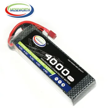 

Lipo Battery 2S 7.4V 4000mAh 40C For RC Car Drone Quadcopter Airplane Helicopter Remote Control Toys Lithium Polymer Battery