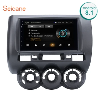 شراءSeicane ل 2002 2003-2008 هوندا جاز (دليل التيار المتناوب ، RHD) سيارة مشغل وسائط متعددة 2DIN أندرويد 8.1 واي فاي نظام صوت للتنقل باستخدام جهاز تحديد المواقع س...
