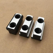 Т-скользящий блок зазубренный для T-10 печать, токарный станок патроны 1" мягкие челюсти