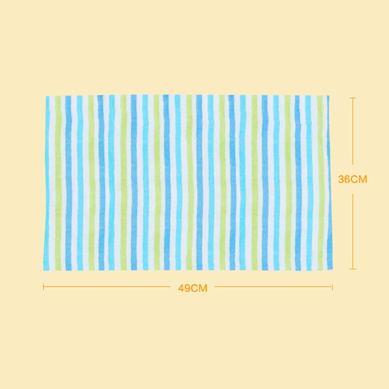 Baby Diaper Cotton Diapers Reusable Washable Cotton Birdseye Fabric Breathable Cartoon Printing Folding and thickening 50*36cm