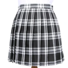 Winter Wool Umbrella A Line Vintage Plaid Skirt Pleated font b Tartan b font Skirts Women