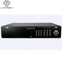 Lihmsek высококачественный H.264 полный в режиме реального времени 16 каналов приставка CCTV 1080P HD-SDI Запись DVR Поддержка камеры с наклоном и поворотом управления, 8 шт. SATA HDD