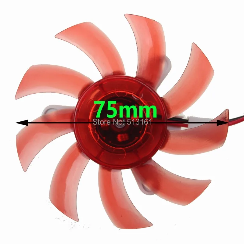 75mm vga fan red 5