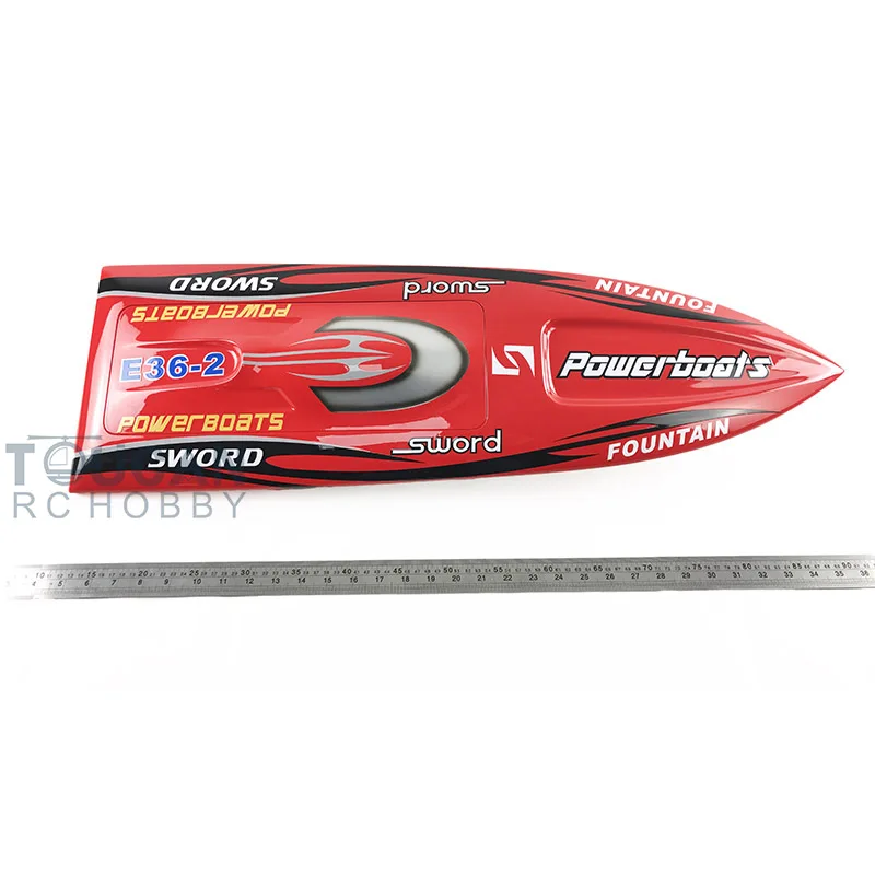 

E36 PNP Sword Fiber Glass Racing Speed RC Boat W/1750kv Brushless Motor/120A ESC/Servo Boat Red TH02649