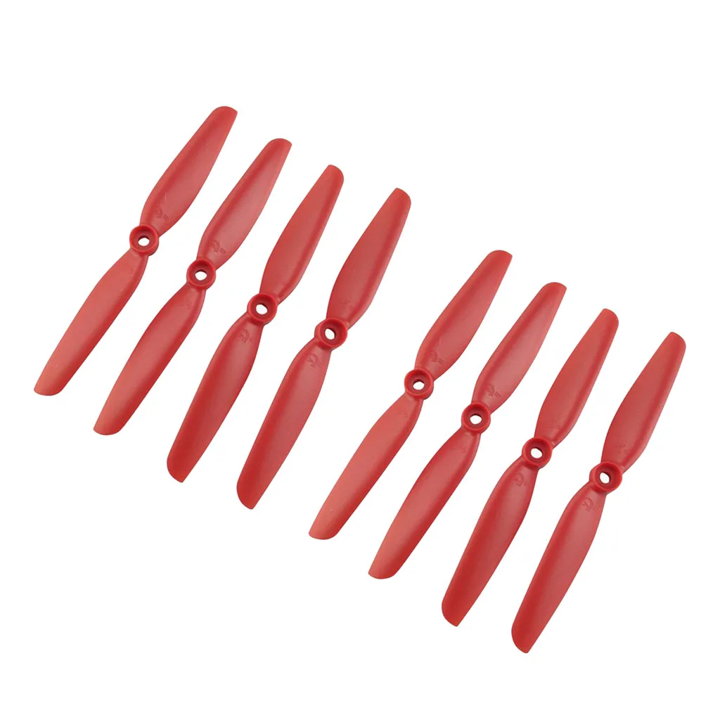 8 Propellers for MJX B6 B6F B6FD B8 Bugs 6 B5W F20 Bugs 5W RC Quadcopter Red