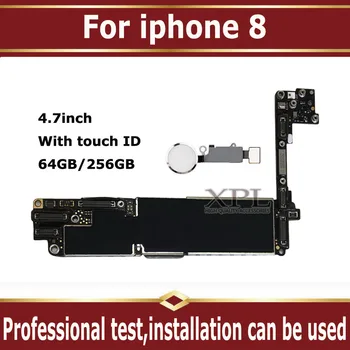 

For iPhone 8 Motherboard Original motherboard With Touch ID Factory Unlocked 64GB 256GB