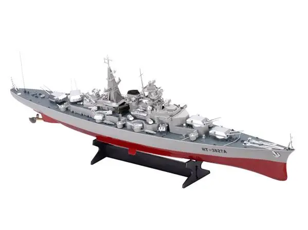 Лодка с дистанционным управлением rc KMS Bismarck класс модель броненосца корабль Игрушка Лодка