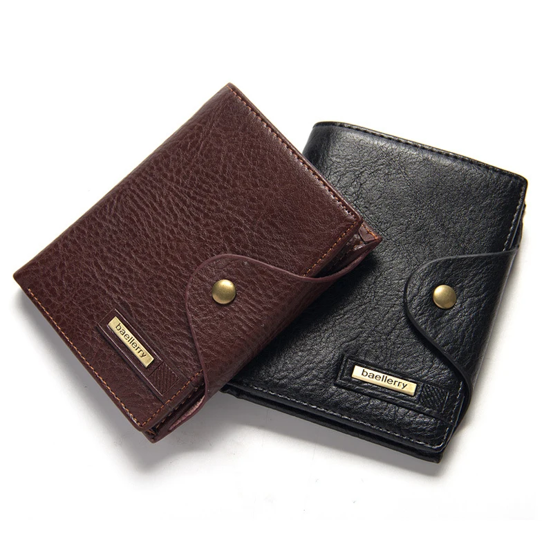 

Men's wallet cross section simple men's short paragraph clip multicolor casual men's wallet multi-function short wallet foreign
