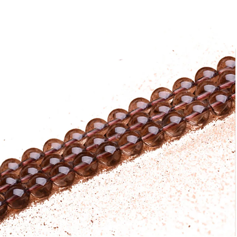 

MADALENA SARARA AA 4mm/6mm/8mm/10mm Genuinel Natural Yellow Quartz Beads Strand 18" For DIY Jewelry Making