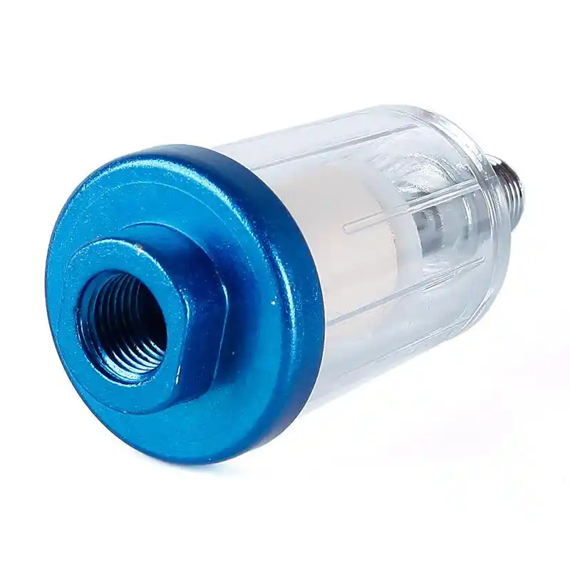 Mini Filter Water Trap Clear New Spray Gun 1/4" Air Line Painting
