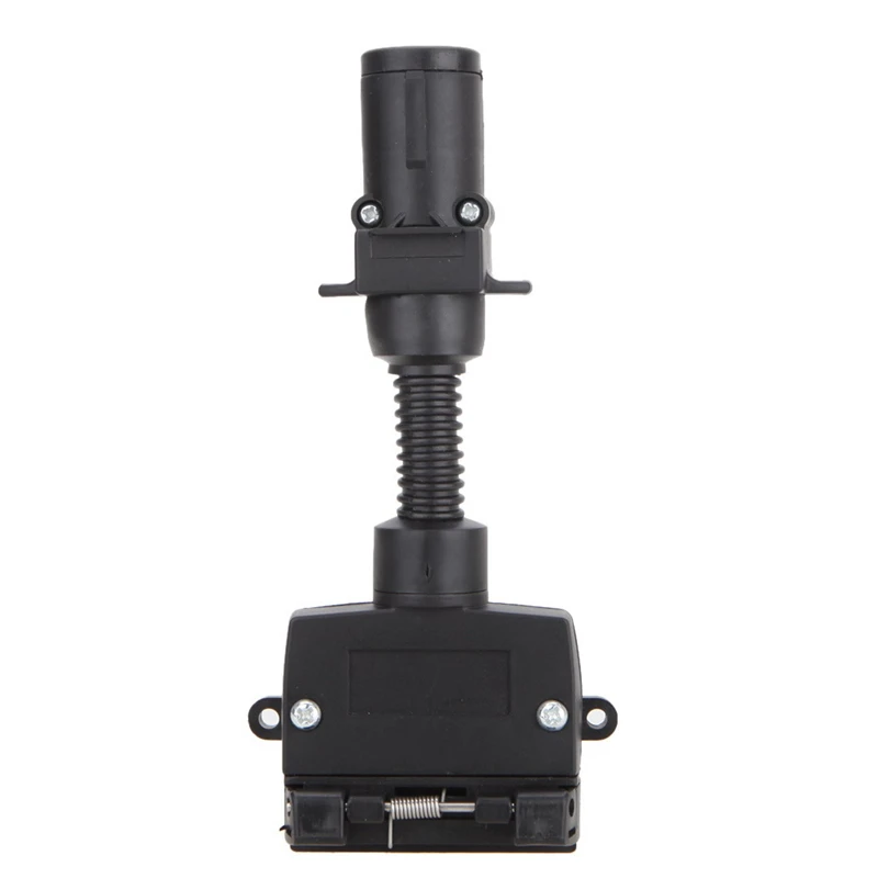 

7 Pin 12V Plug Round / Square Copper Australia Car Models Truck Trailer Lights Cable Connect Socket Car Accessories High Quality