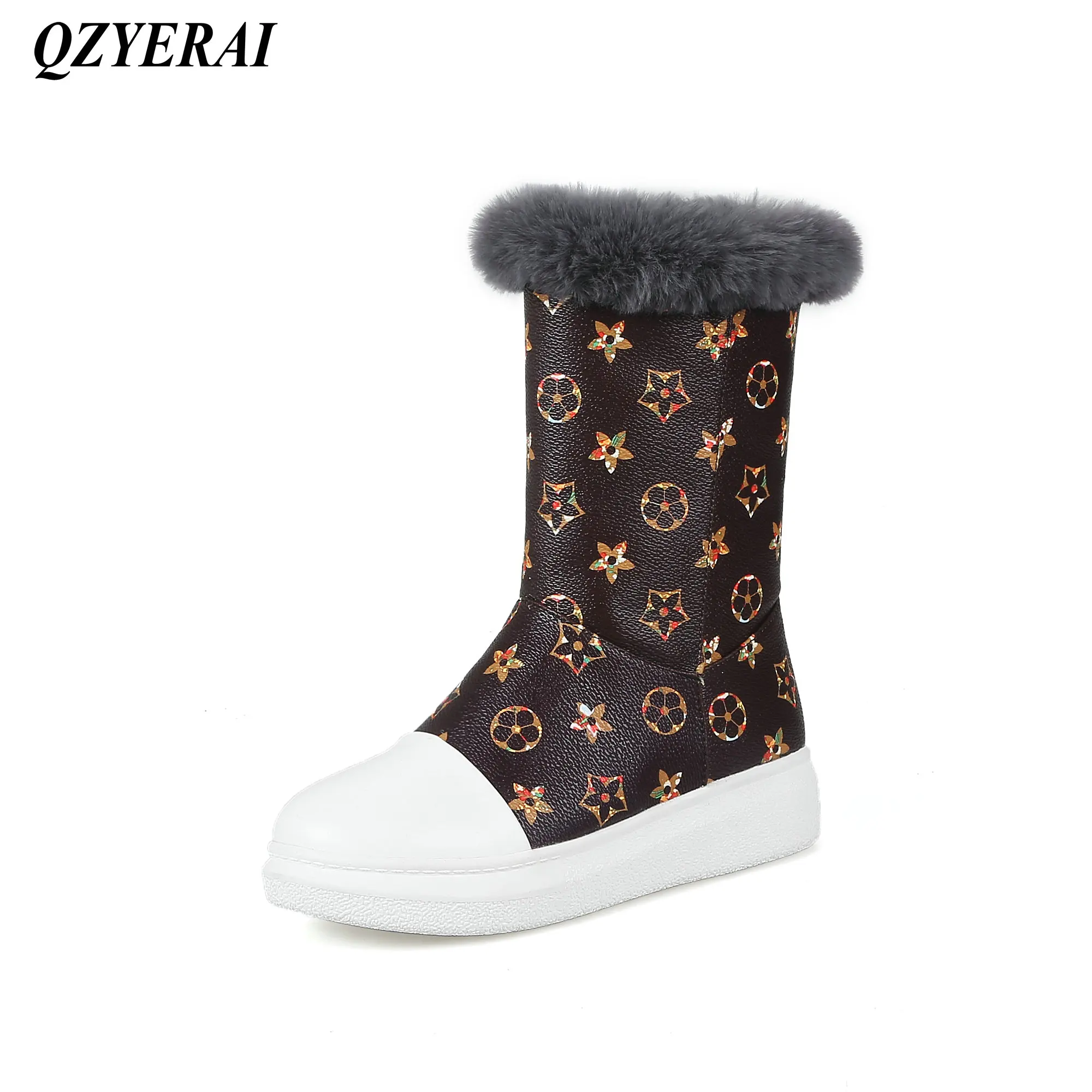 QZYERAI Winter super warm ladies comfortable snow boots fashionable font b womens b font font b