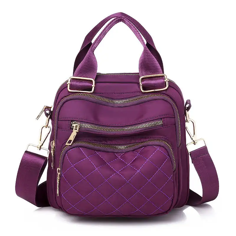 High Quality Waterproof Nylon Women Backpack Female Small Bagpack for Teenager Girl Multifunction Multi-pocket Backpacks | Багаж и сумки