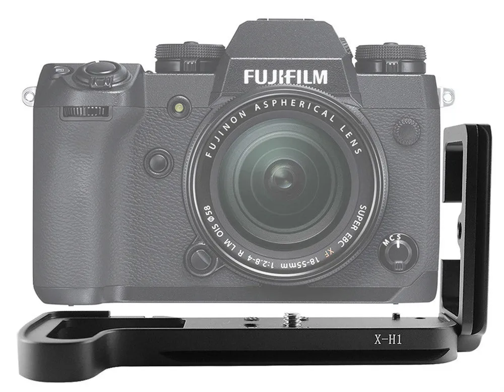 Быстроразъемный l-образный кронштейн держатель рукоятки для Fuji Fujifilm X-H1 XH1 цифровой камеры для Benro Arca швейцарская Штативная головка