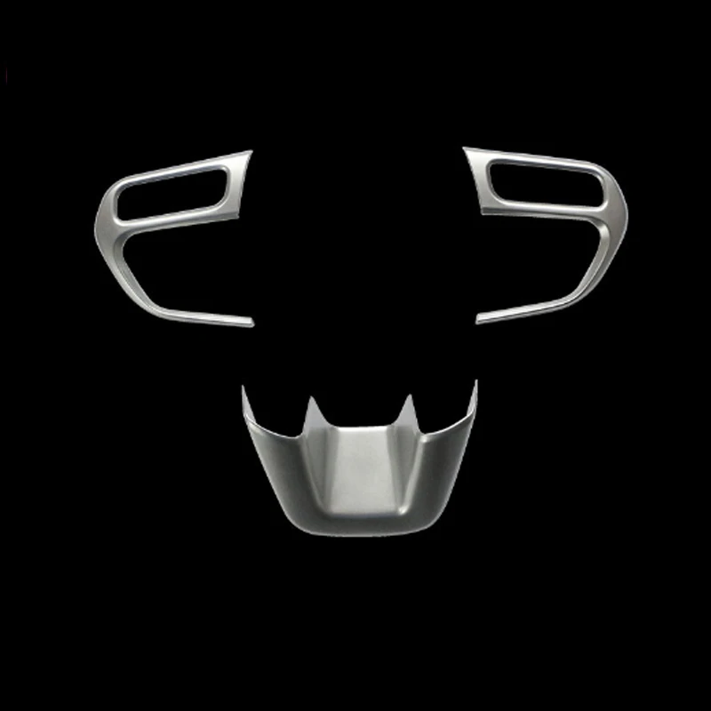 Foal Burning ABS Хромированная накладка на руль наклейки для Jeep Compass 2017 2018 Renegade 2015 2016