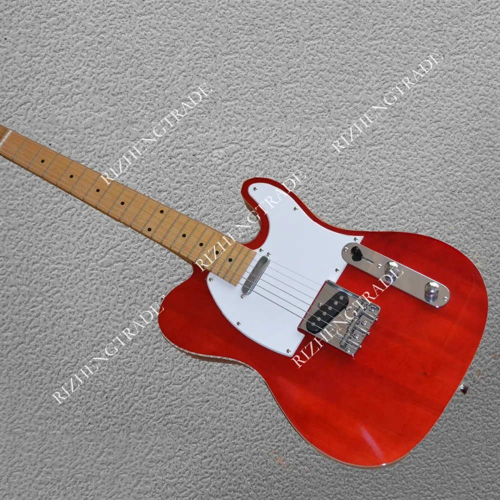 TL Classic red color hot selling guitarra Free shi...