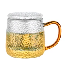 Акция 320 мл высокое боросиликатное стекло кофейная чашка кружка цветочный чай стеклянные чашки для горячих и холодных напитков чайная чашка идеальный подарок