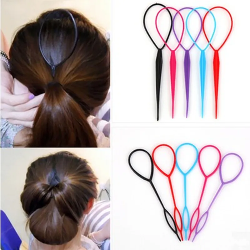 M Mism Ponytail Styling Tool Girls Hair Bun Maker Accessories