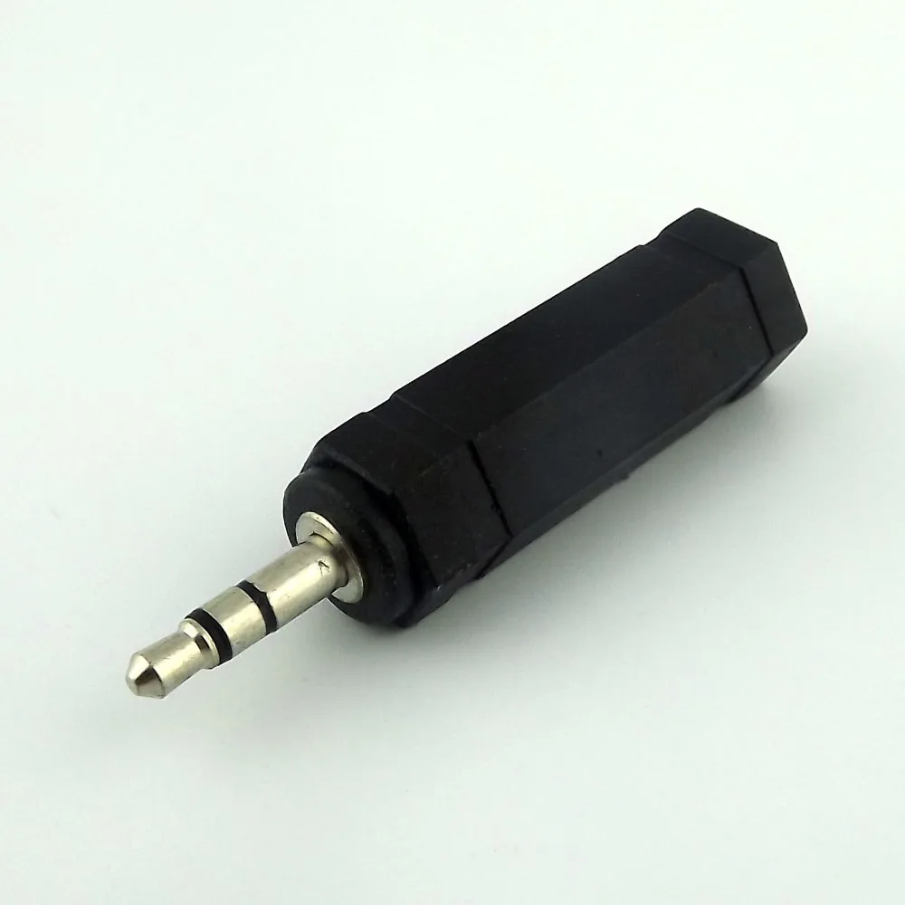 

1pcs 3.5mm 1/8" Male Plug Stereo to 6.35mm 1/4" Female Jack Audio Adapter Converter