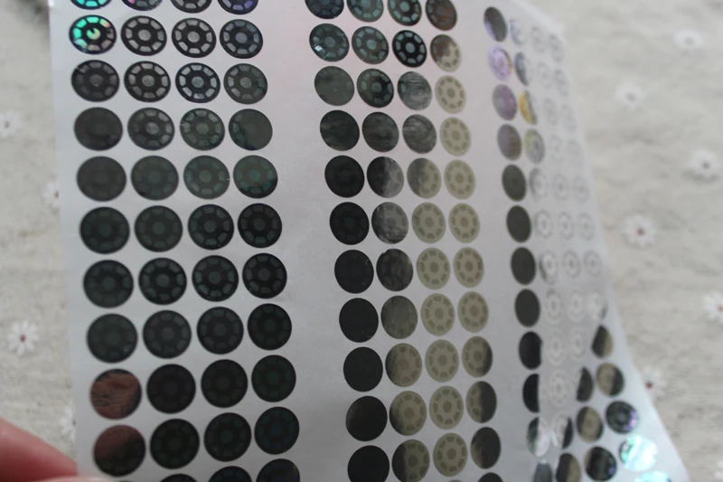 

custom logo brand Holographic Sticker printing hologram laser label stickers,customized Anti-fake Security sticker