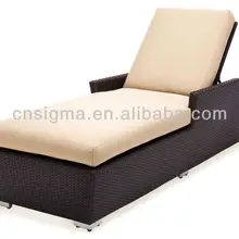 Современный Дизайн Открытый Одноместный регулируемый день кровать солнце lounge