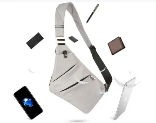 

Men's Chest Pack Bags Men Single Shoulder Bags Waterproof Nylon Crossbody Bags