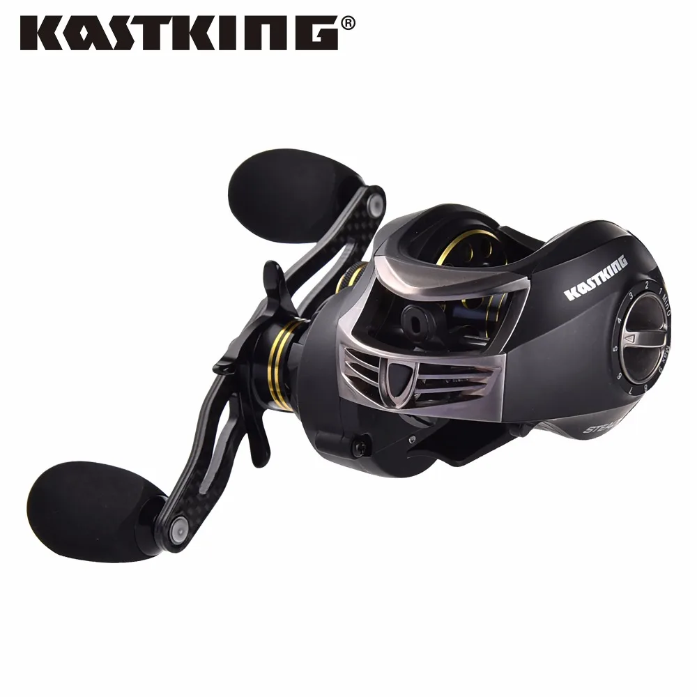 KastKing Стелс Сверхлегкий 169.5 г Макс Перетащите 7.5 КГ Baitcasting Reel Высокоскоростной 12BBs