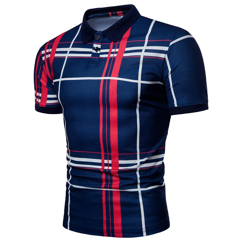 

New Tees 2018 male slim T-shirt Tops brand casual summer design Cotton breathable short sleeve t-Shirts men slim large size 3XL