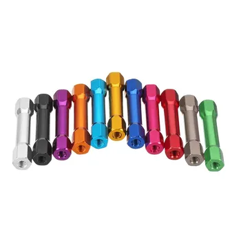 

SULEVE New 10Pcs/Set M3AR9 M3*30mm Aluminum Alloy Hex Hexagon Head Standoff Studs for PCB Multicolor Purple Red Black Pink Blue